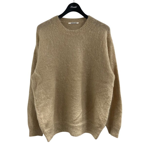 AURALEE(オーラリー) モヘアニット A23AP02KM ベージュ サイズ 3