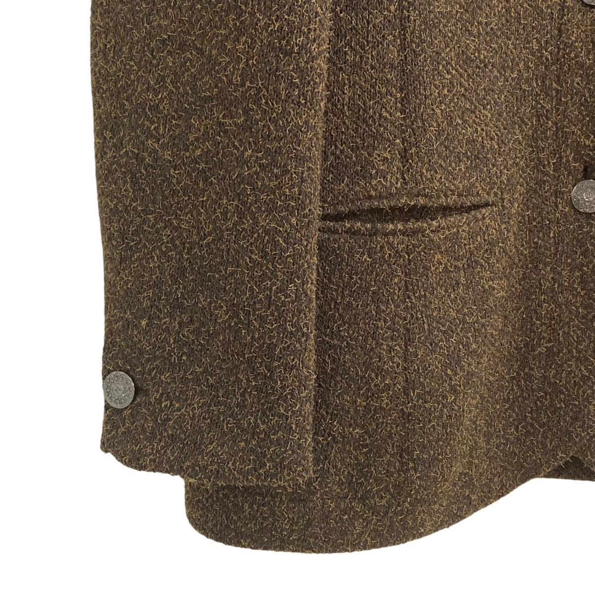 シャネル 97A ココボタン ウール 襟ビーバーファー付き ステンカラーコート trim_fce_item66e426f85bd94.jpg