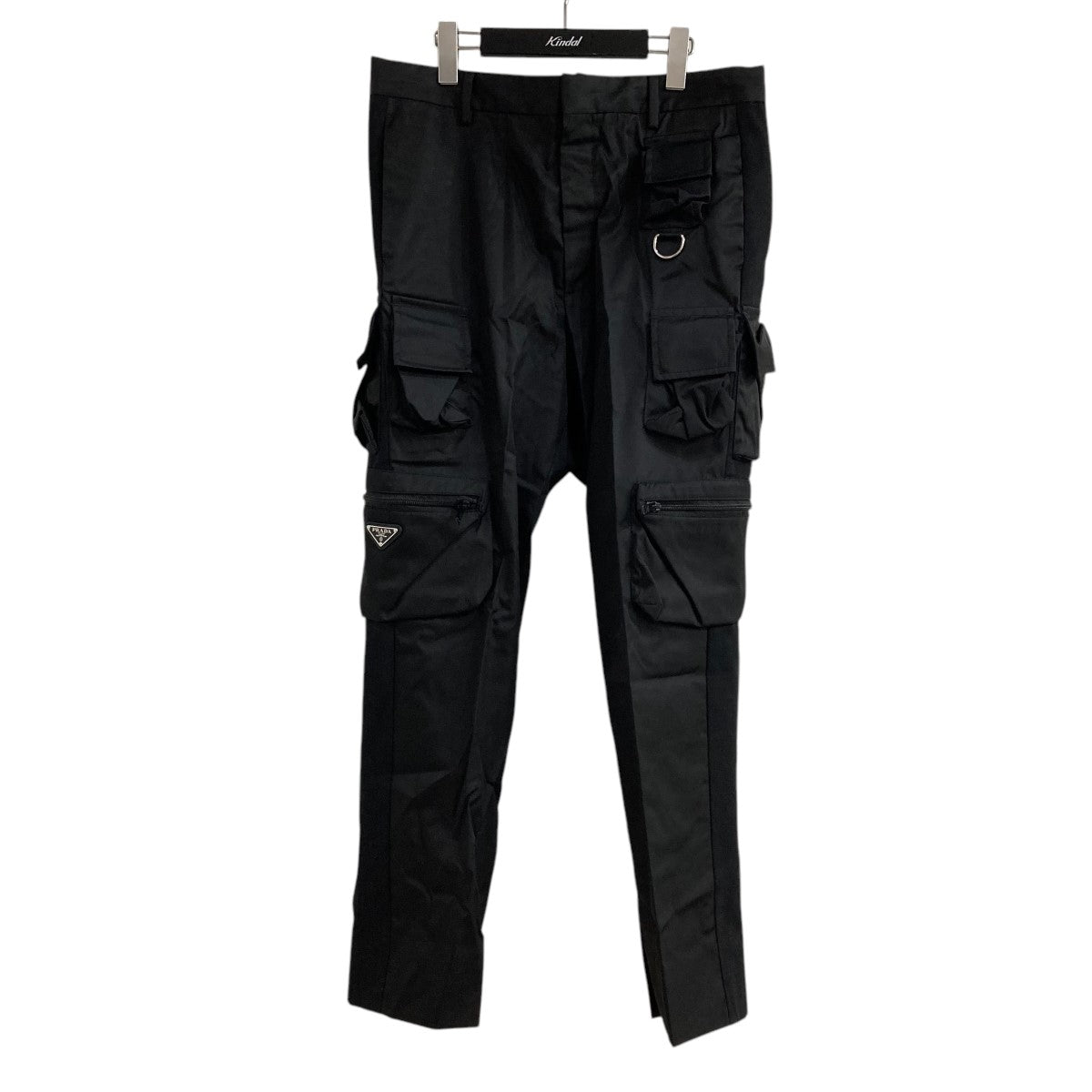 PRADA(プラダ) 19AWNylon Gabardine Trousersトライアングル