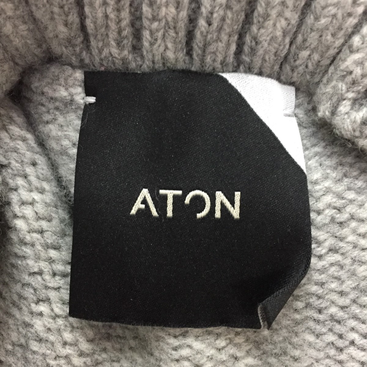 aton/エイトン ニット ATON(エイトン)のLAMBS WOOL | クルーネックセーター - UNISEX
