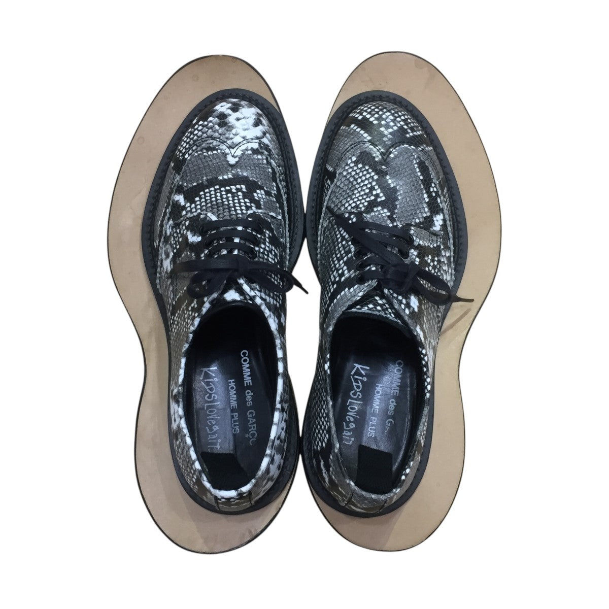 COMME des GARCONS HOMME PLUS×KIDS LOVE GAITE 24AWローファー