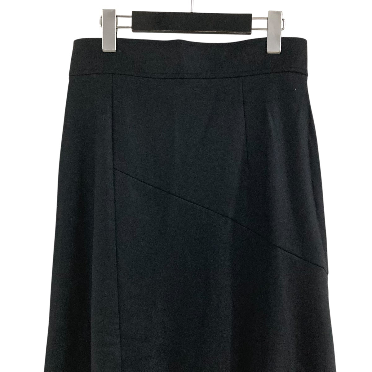 WASHABLE FLANNEL CASHMERE TOUCH WRAP SKIRTウールスカート274644007