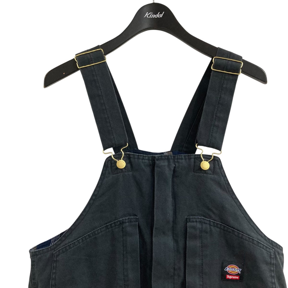 Supreme×Dickies フランネルオーバーオール｢Dickies Flannel Lined Overall｣ 古着・中古-2枚目のアイテム画像