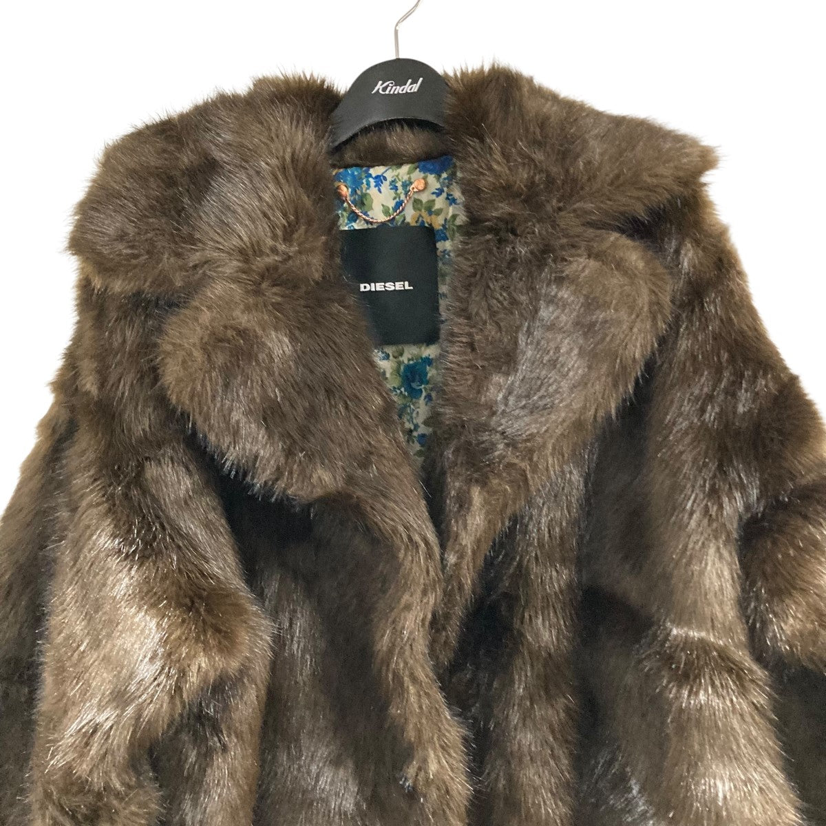 DIESEL ファージャケット DIESEL ディーゼル W-Aves-Furパファージャケット 関税送料無料