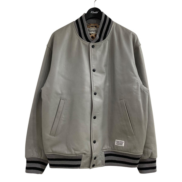 WACKO MARIA(ワコマリア) レザーブルゾン｢LEATHER VARSITY JACKET TYPE