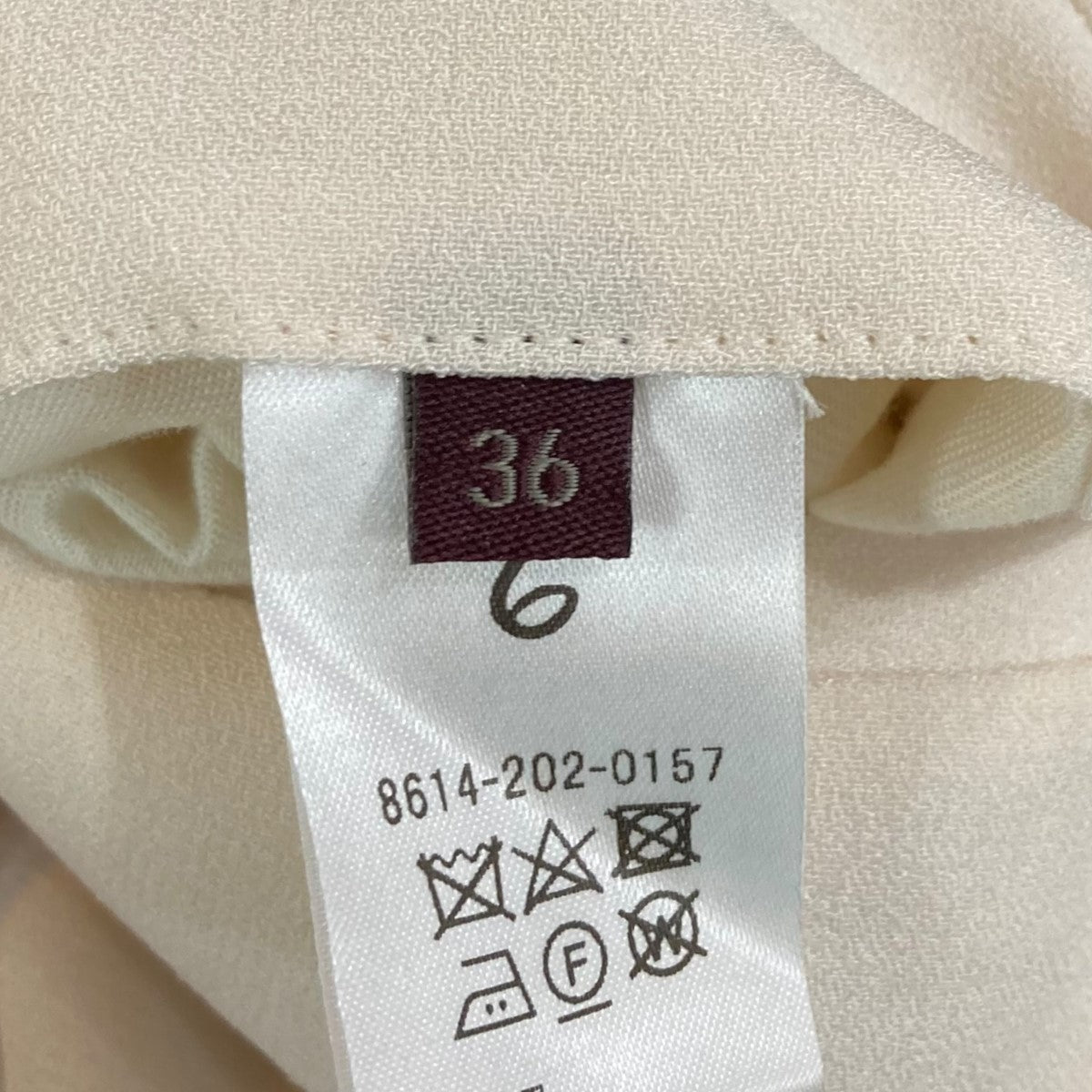 GEORGETTE HIGH WAIST PANTSスラックスパンツ8614-202-0157
