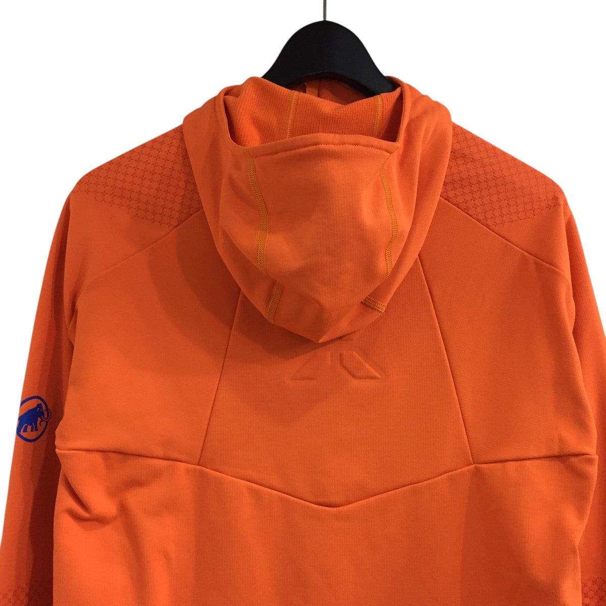 美品マムート マウンテンパーカー 中綿 ジャケット 多機能 メンズXL オレンジ MAMMUT マムート マウンテンパーカー ジャケット メンズ