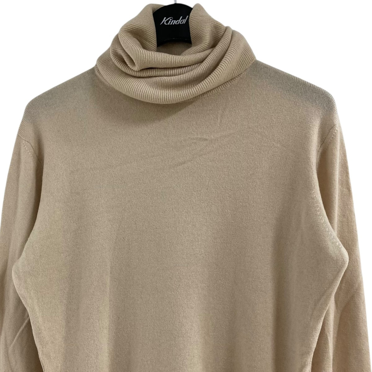 HERMES(エルメス) カシミヤ タートルネックニットセーター ベージュ