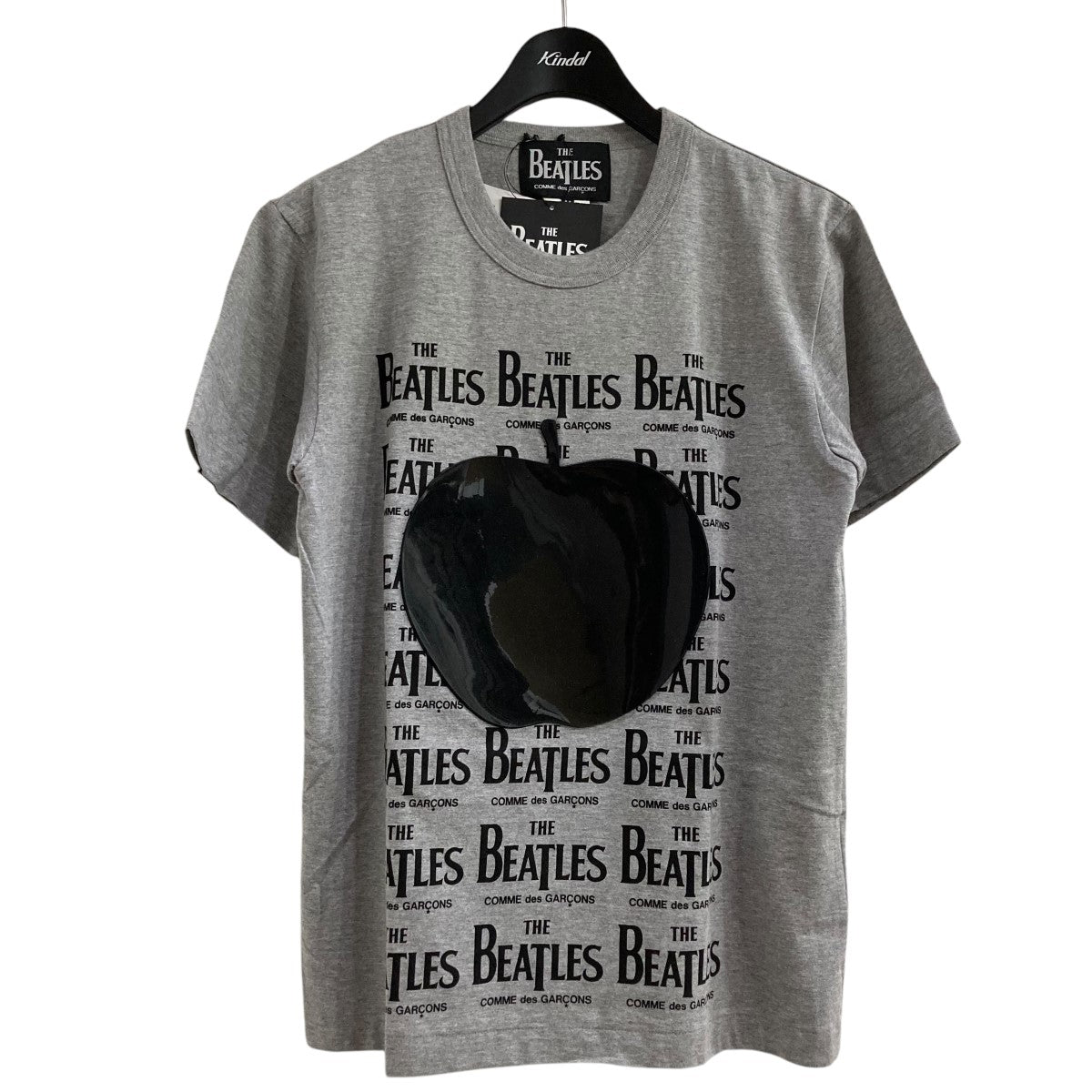 ラバー装飾プリントTシャツVZ-T037