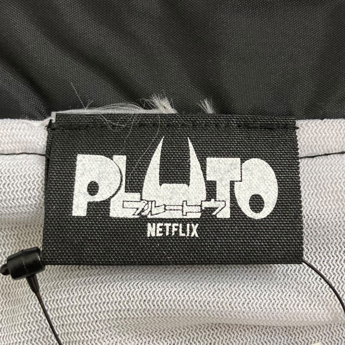 PLUTO×Weber バックプリントコーチジャケット ブラック サイズ XL
