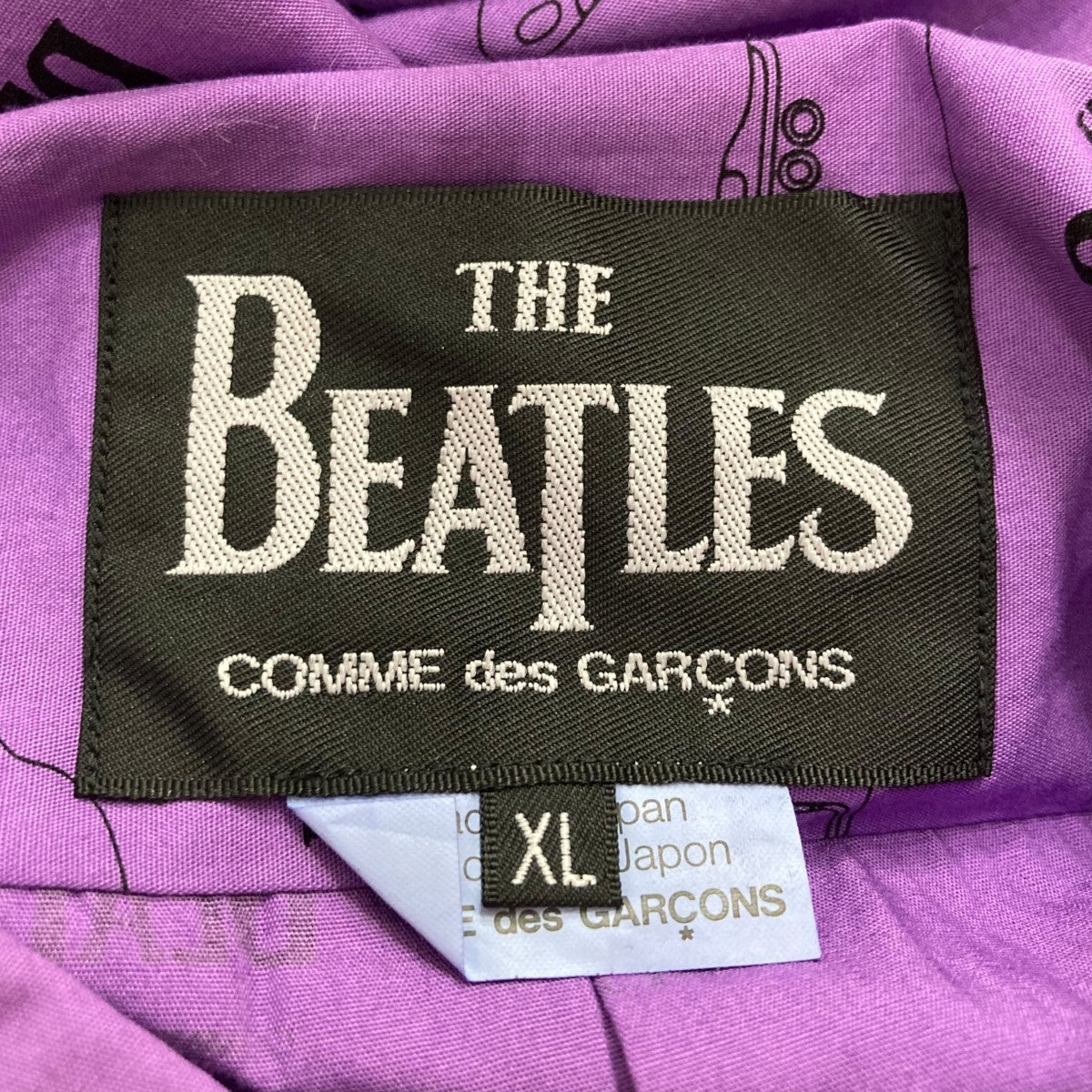 THE BEATLES COMME DES GARCONS グラフィックシャツVH-B002 VH