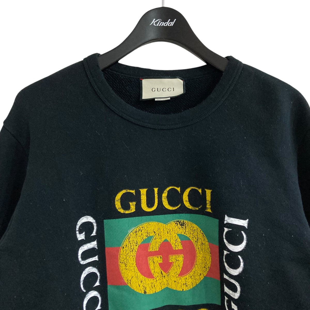 GUCCI 18AWヴィンテージプリントスウェット454569 古着・中古-2枚目のアイテム画像