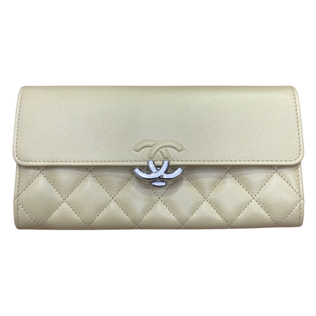 CHANEL(シャネル) キャビアスキンココマーク長財布 1745