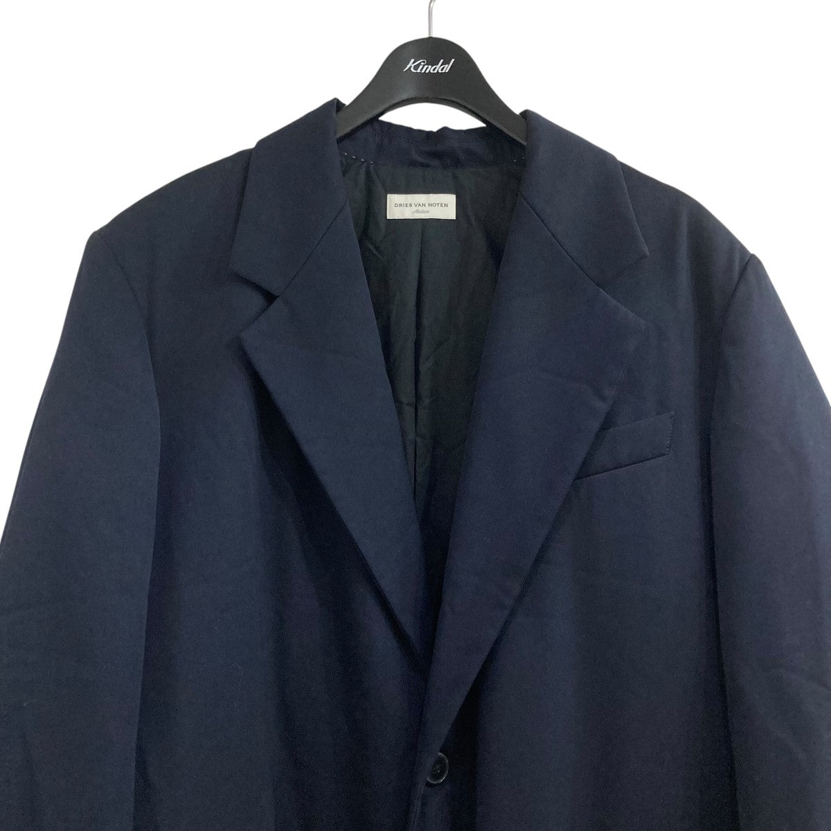 DRIES VAN NOTEN テーラードジャケット 52 青