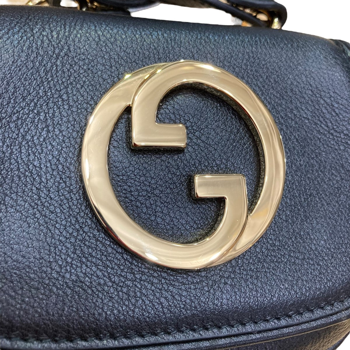 GUCCI レザーショルダー カードケース ウォレット 698635