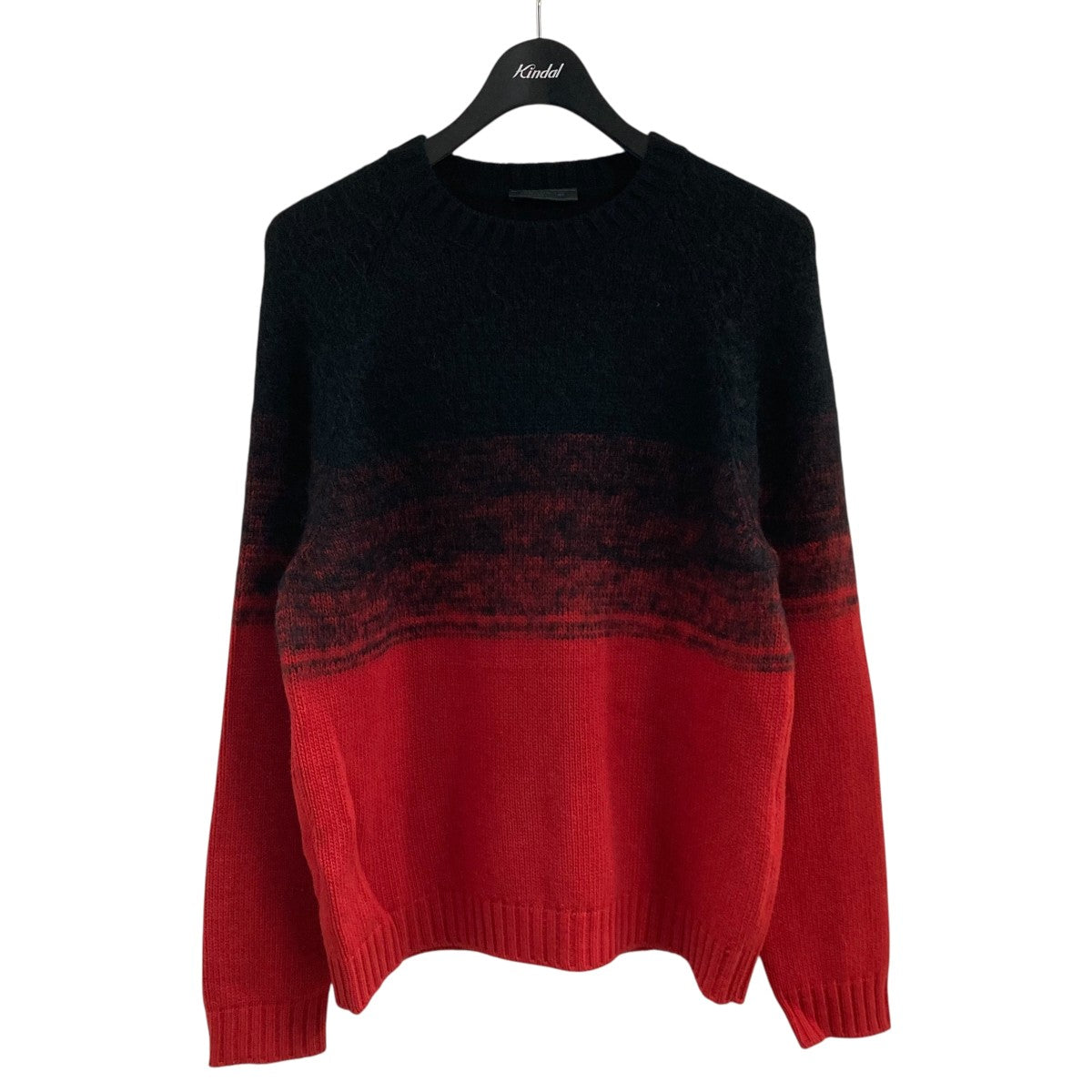 PRADA レッド 長袖ニットセーター 52 PRADA レッド 長袖ニットセーター 52 レッド（赤）系 XL以上 PRADA