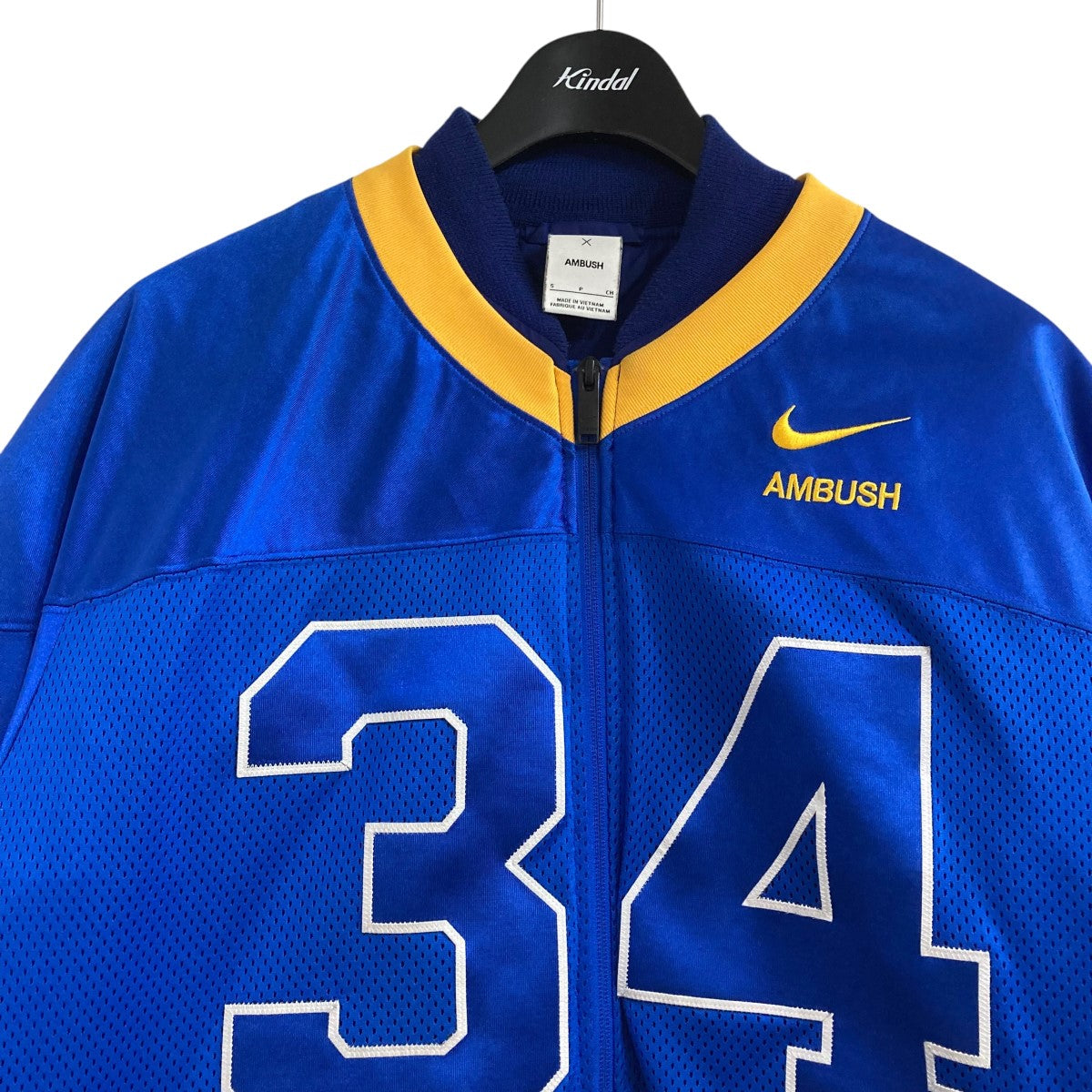 NIKE×AMBUSH ナンバリングレイヤードジップブルゾンDX6917-455