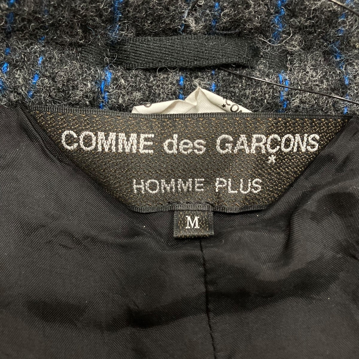 【春物】COMME des GARÇONS グレー ウールジャケット ecoikawadani_0230436670