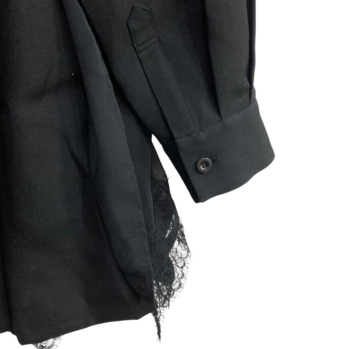 sacai(サカイ) シルクコットンシャツドレス24-07492 Double