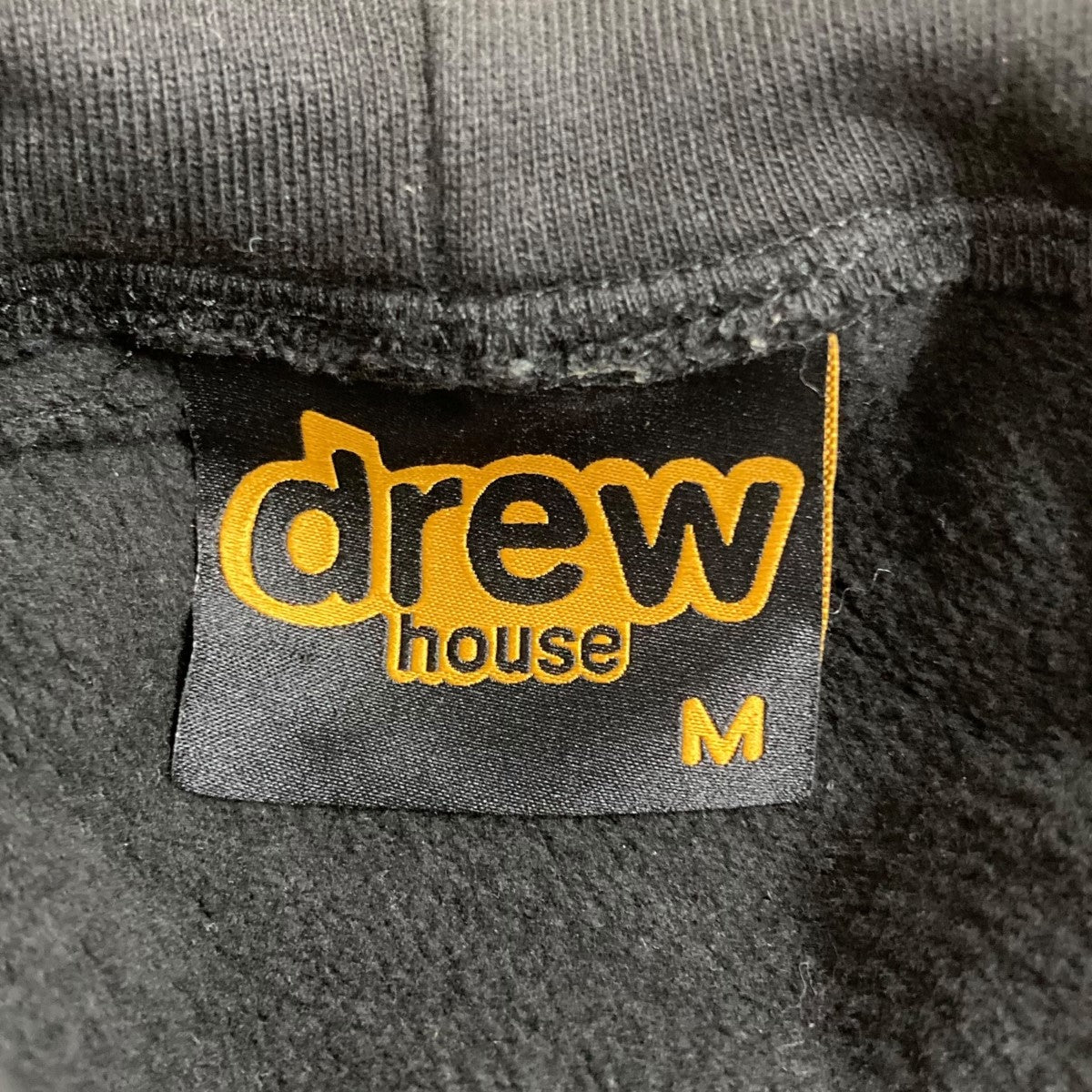 Drew House(ドリューハウス) プリントプルオーバーパーカー ブラック