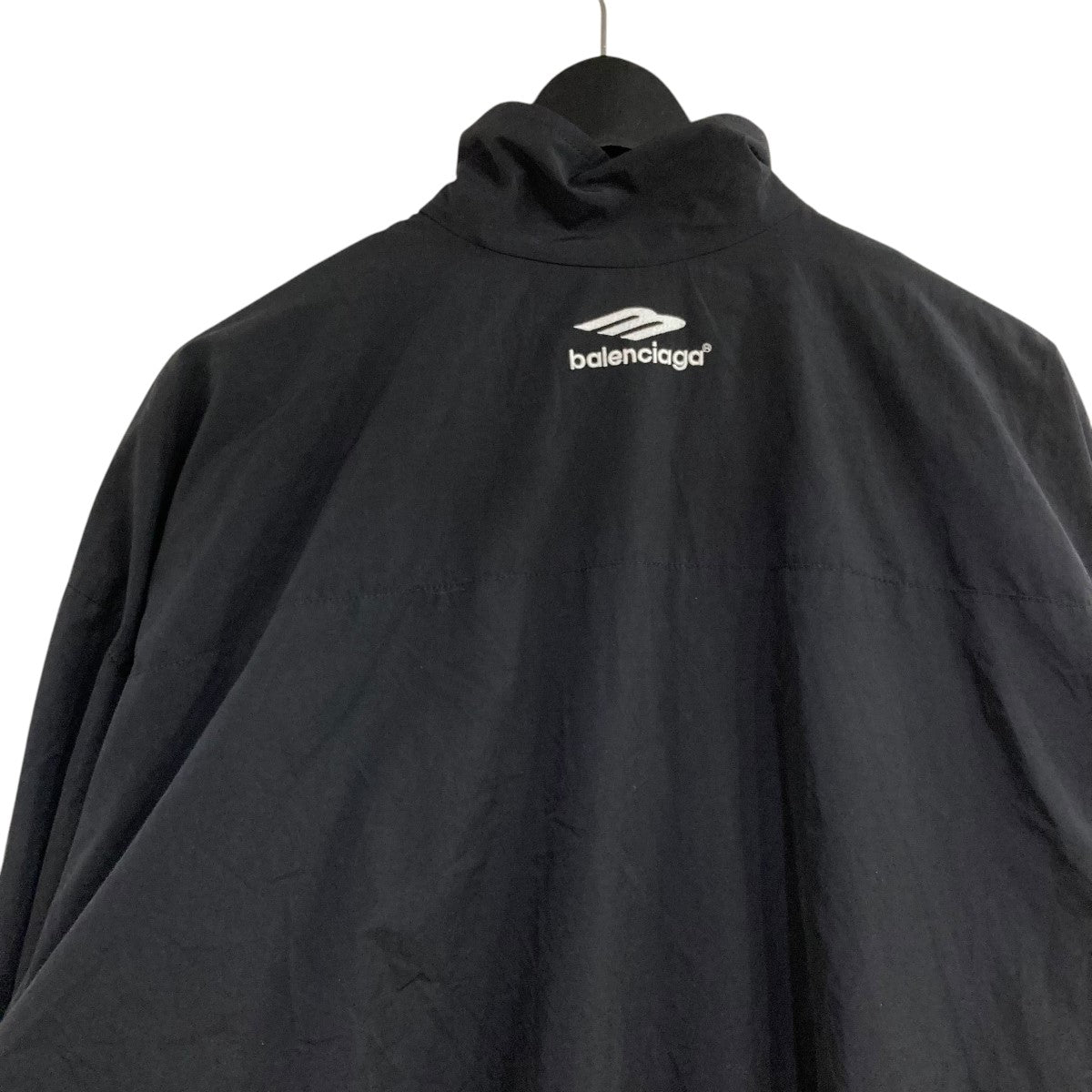 バレンシアガ　トラックジャケット バレンシアガ BALENCIAGA 18AW PADDER WINDBREAKER バックロゴ