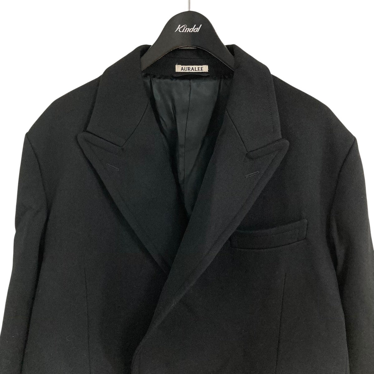 AURALEE(オーラリー) ダブルクロスハードツイストコート A23AC01KW
