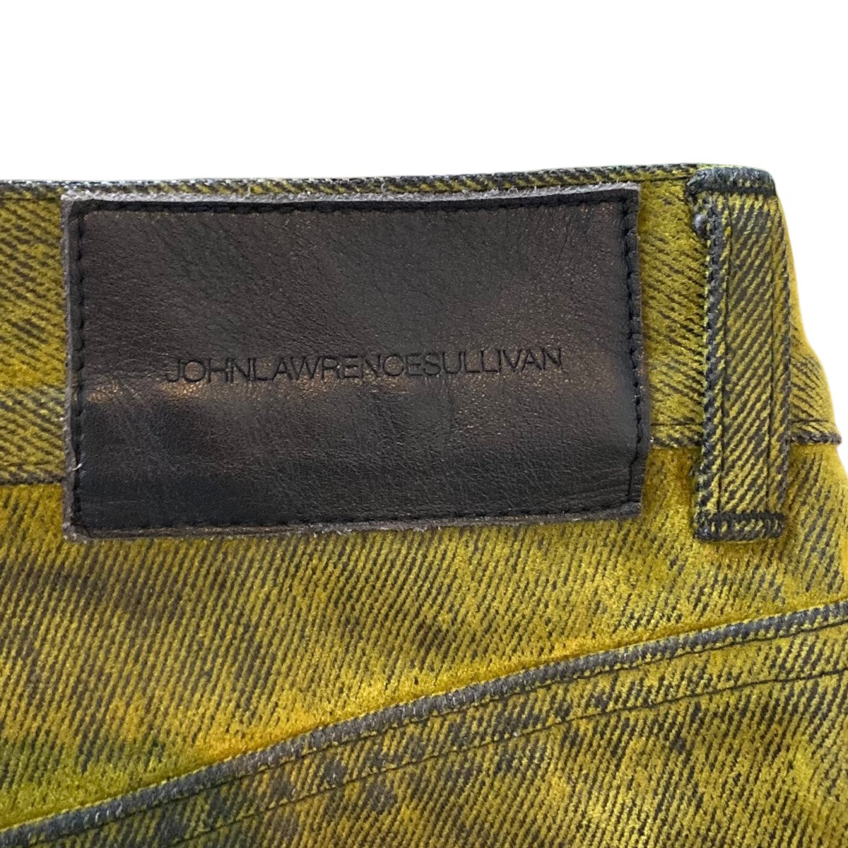 JOHN LAWRENCE SULLIVAN 20AW フロッキーデニムパンツ JOHN LAWRENCE SULLIVAN(ジョンローレンスサリバン) 20AW5POCKET