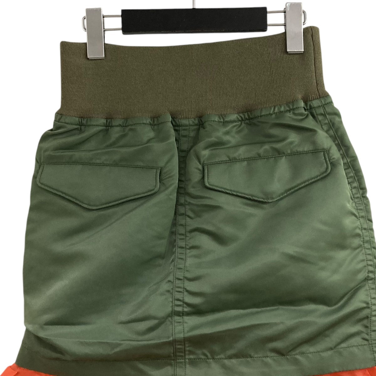 sacai(サカイ) ナイロンスカート20-05022 20-05022 カーキ