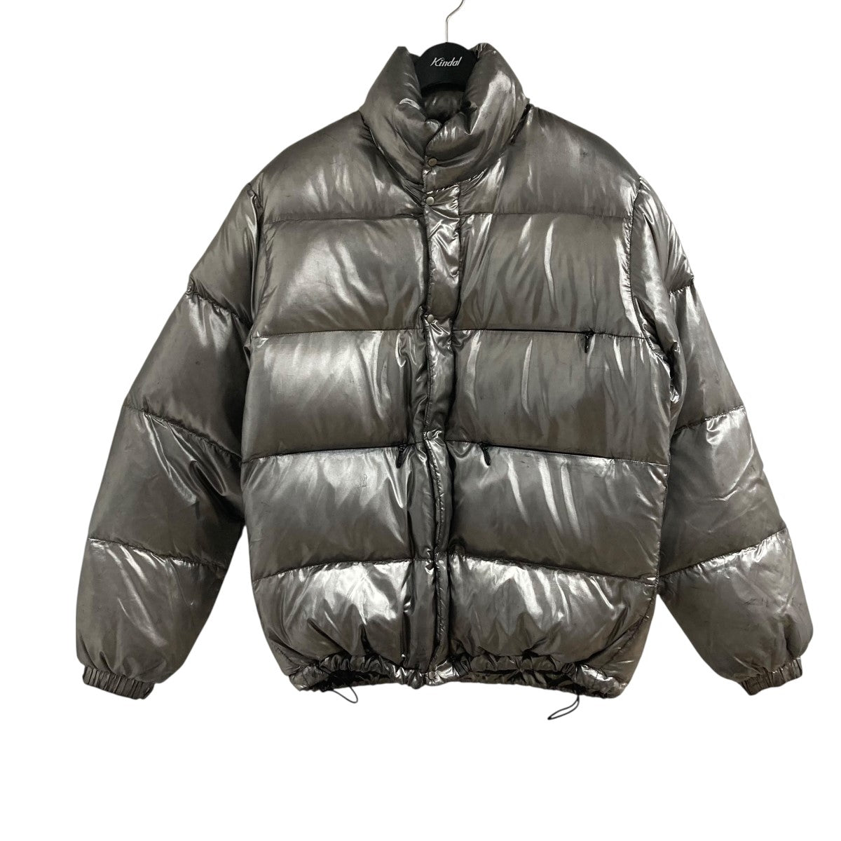 UNUSED(アンユーズド) ダメージダウンジャケット グレー サイズ 2