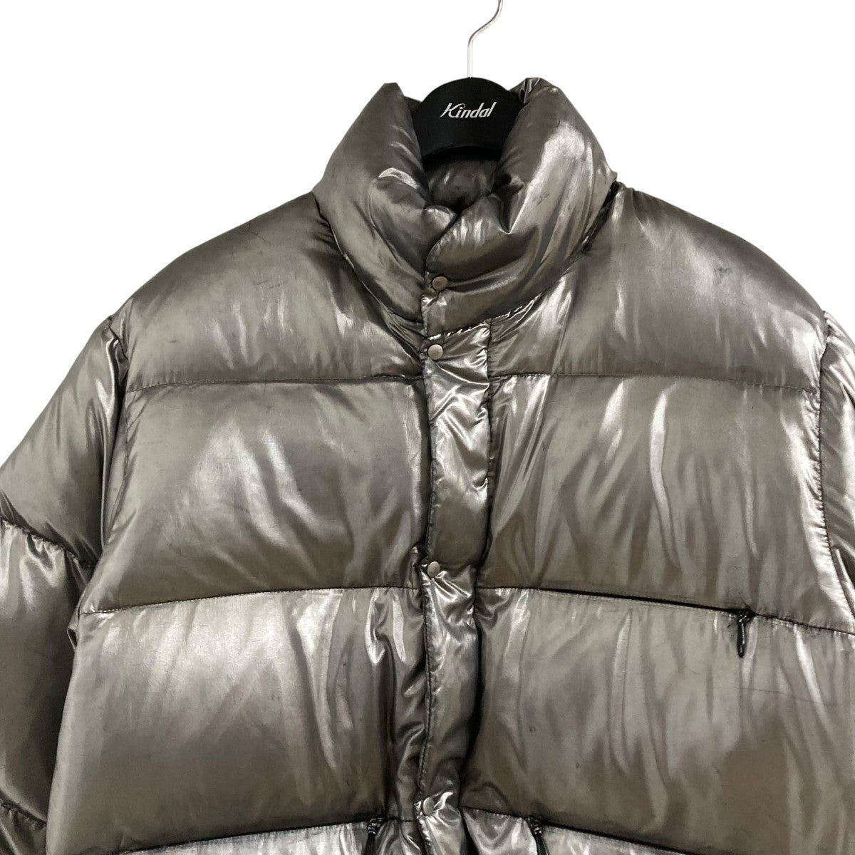 UNUSED(アンユーズド) ダメージダウンジャケット グレー サイズ 2