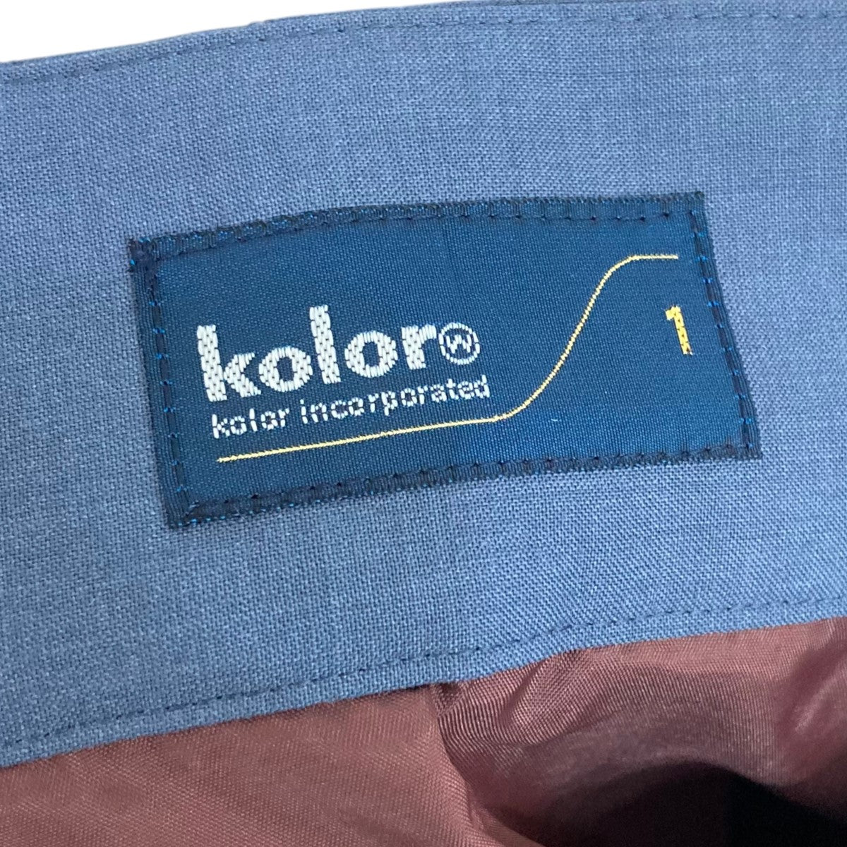 KOLOR 23AWポケットデザインショートスカート23WCL-S06104 古着・中古-5枚目のアイテム画像