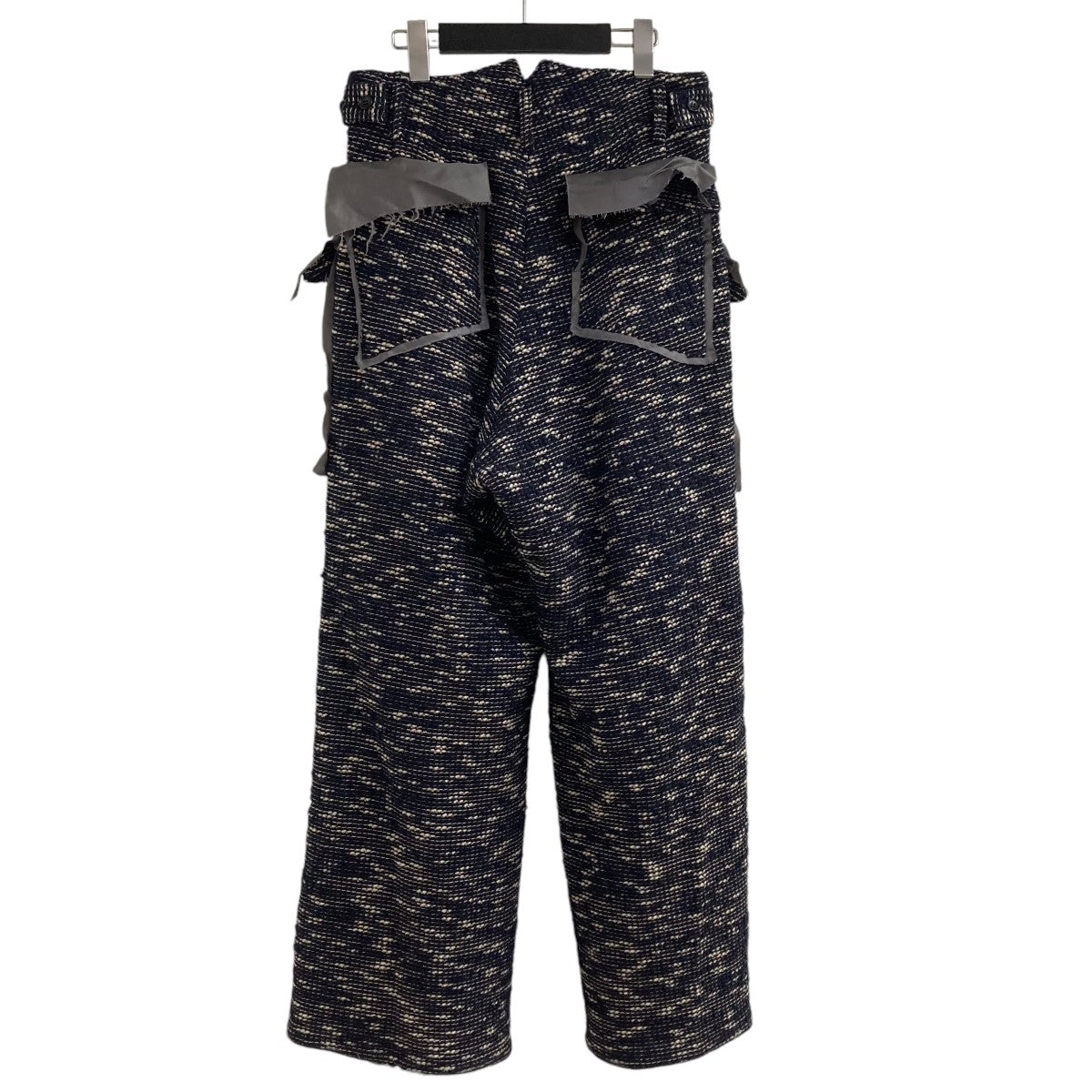 sulvam ファンシーツイードワイドパンツ sulvam(サルバム) ファンシーツイードワイドパンツ ST-P01-111