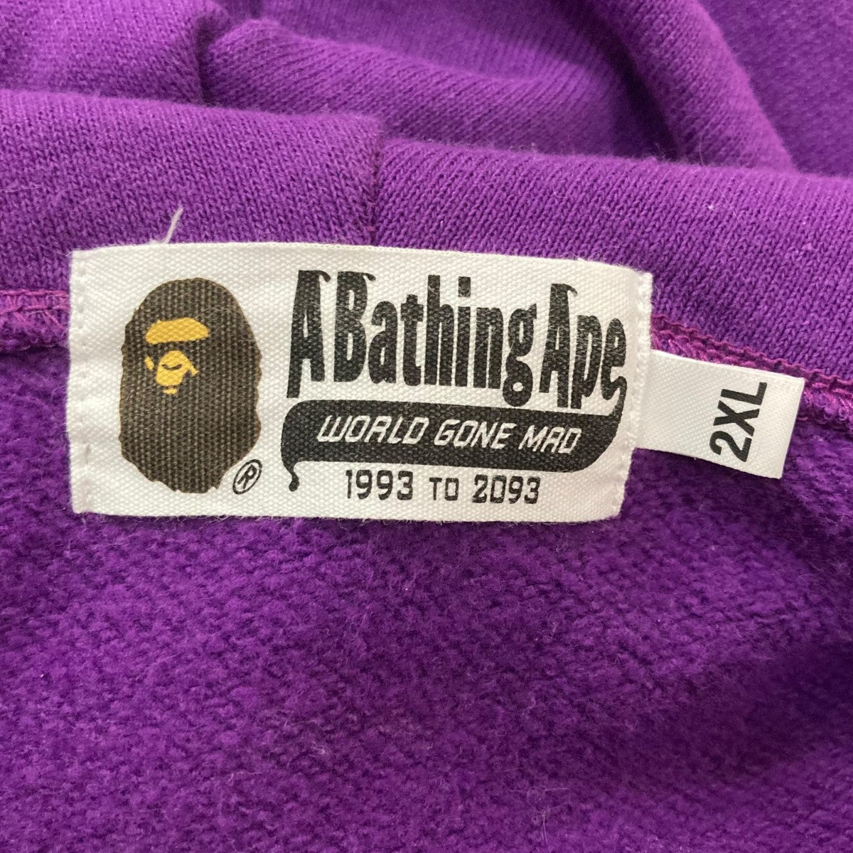 A BATHING APE(アベイシングエイプ) ジップアップパーカー