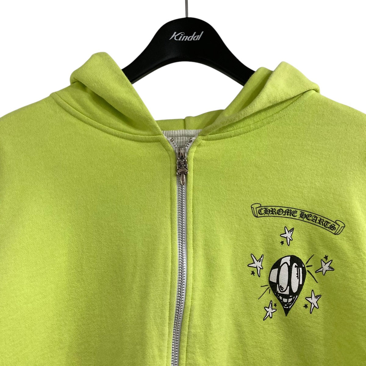 極美品 CHROME HEARTS クロムハーツ ジップアップパーカー MATTY