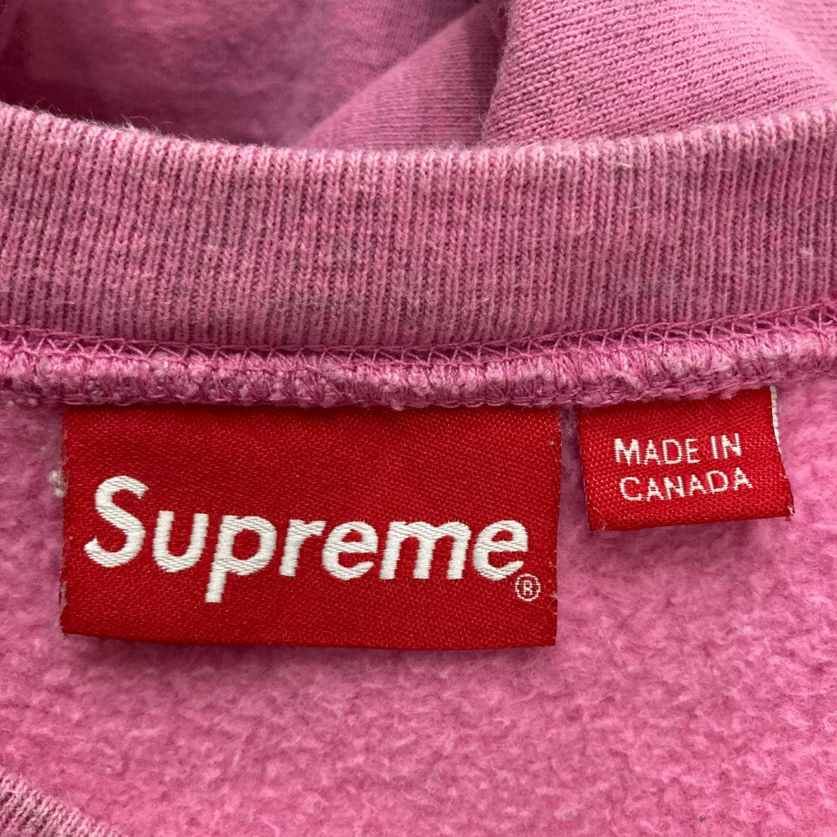 Supreme(シュプリーム) ボックスロゴスウェット ピンク サイズ M