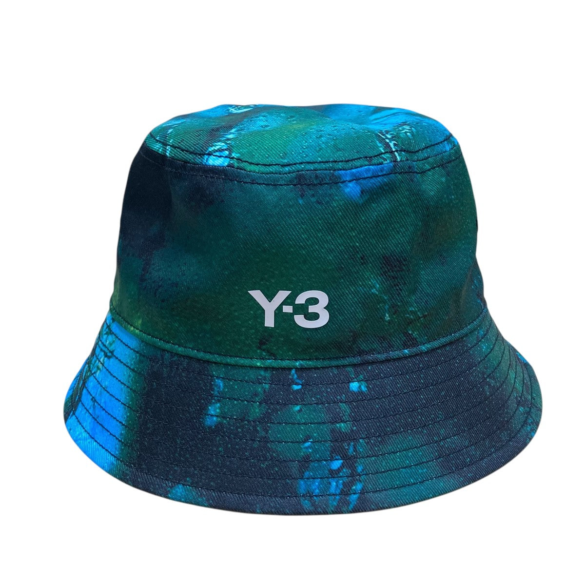 Y-3(ワイスリー) バケットハット JW4773 グリーン×ブルー サイズ