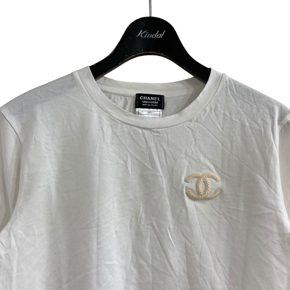 CHANEL UNIFORM ココマークTシャツ U04095K46568 ホワイト