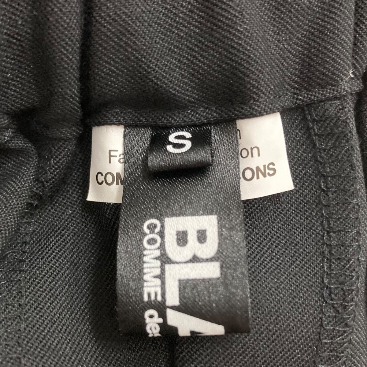 BLACK COMME des GARCONS(ブラックコムデギャルソン) ジップ