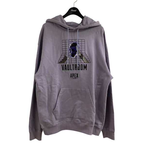 vaultroom(ボルトルーム) 刺繍パーカー パープル サイズ L｜【公式
