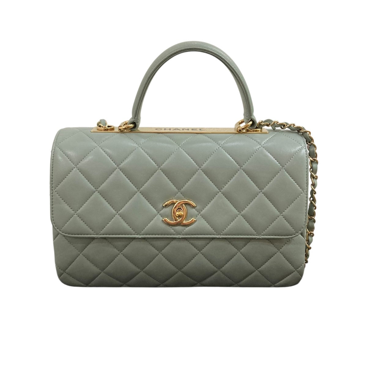 CHANEL(シャネル) ラムスキン マトラッセ トップハンドル