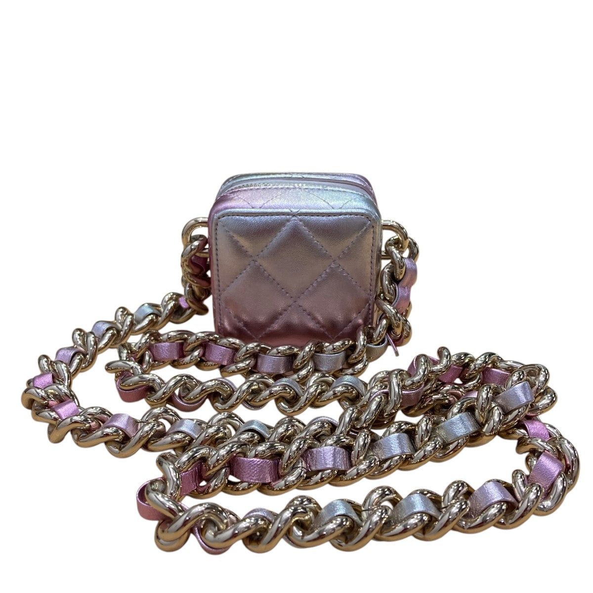 CHANEL(シャネル) ラムスキン キューブチェーンスバッグAP2529 AP2529