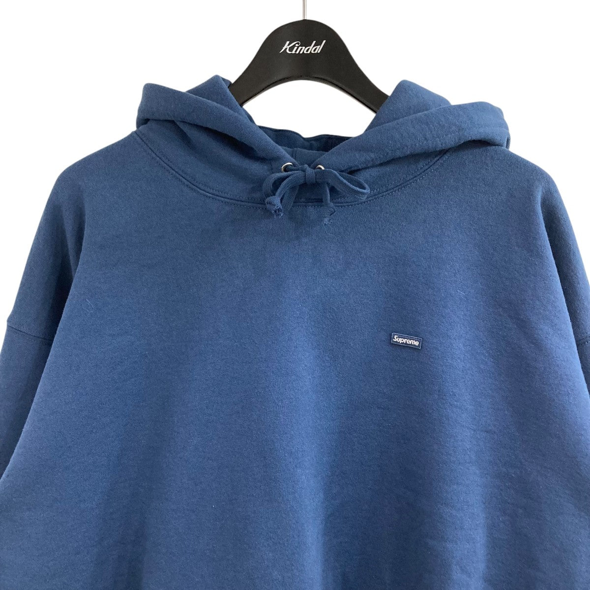 シュプリーム スモールボックスロゴ フルジップ 裏地 パーカー M ネイビー Supreme(シュプリーム) スモールボックスロゴパーカー ネイビー