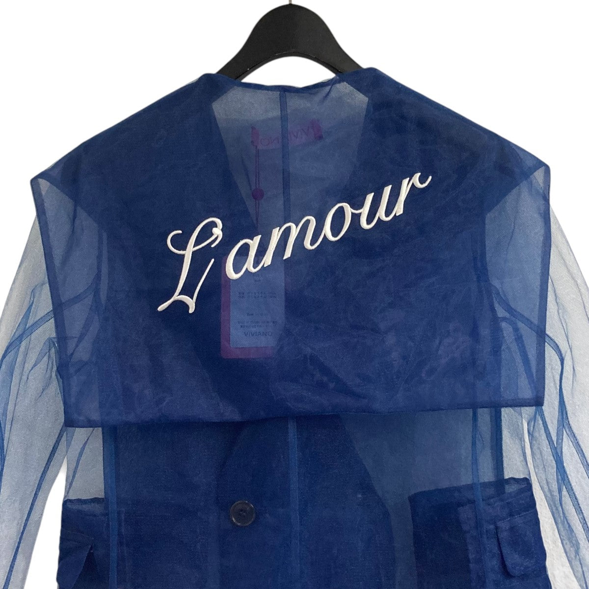 VIVIANO(ヴィヴィアーノ) チュールジャケットVS-SS24-J04 VS-SS24-J04