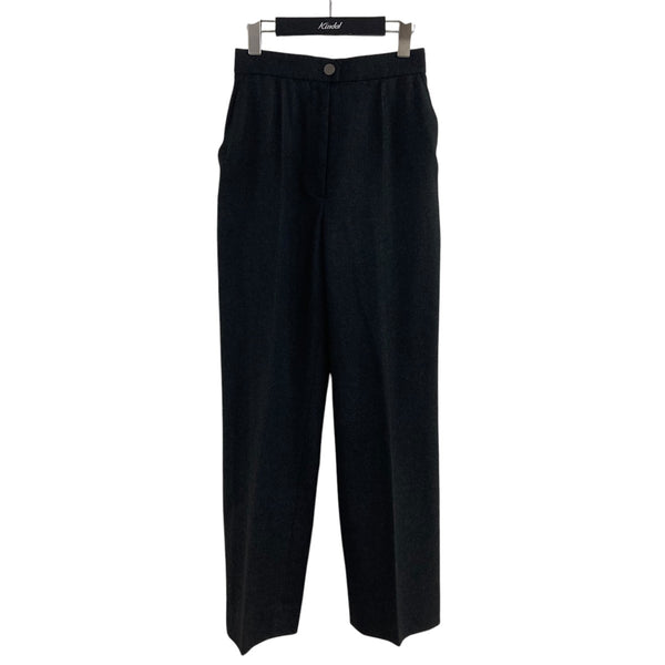 CHANEL(シャネル) ウールスラックスパンツ P13800V05825 グレー サイズ