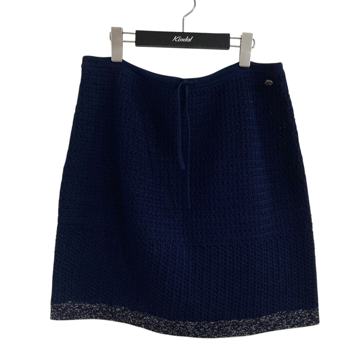 CHANEL(シャネル) ニットスカート P43328K04444 ネイビー サイズ