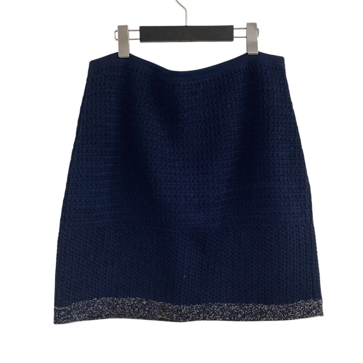 CHANEL(シャネル) ニットスカート P43328K04444 ネイビー サイズ