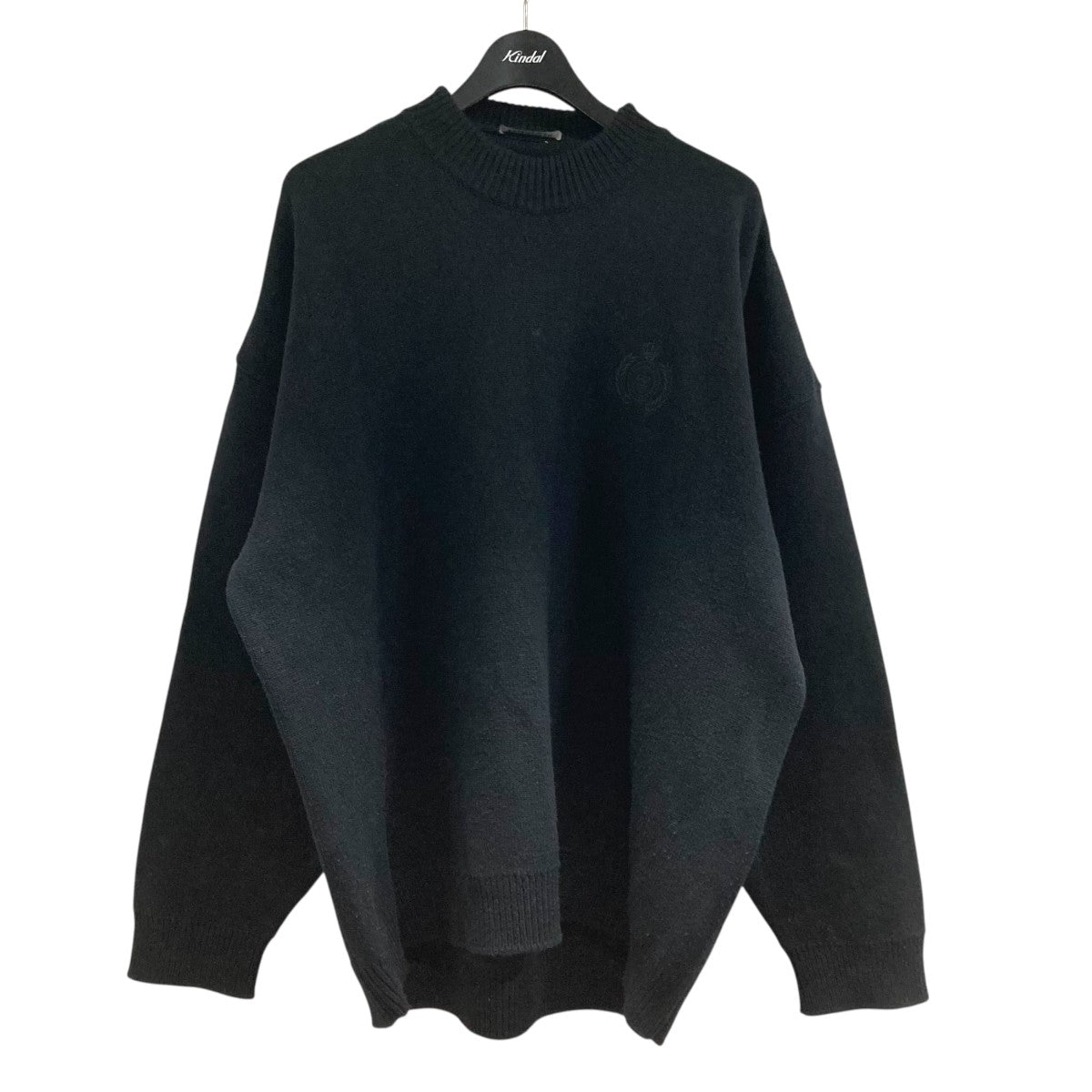 えみこ　BALENCIAGA ロゴパターンカーディガンアンサンブル　 38 BALENCIAGA ロゴパターン カーディガン アンサンブル 38