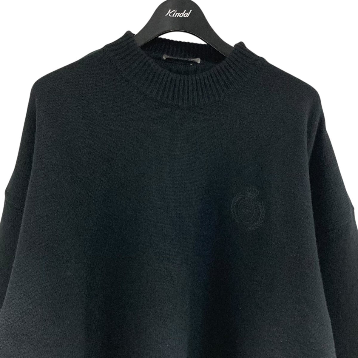 BALENCIAGA(バレンシアガ) ロゴ刺繍オーバーサイズニット594735