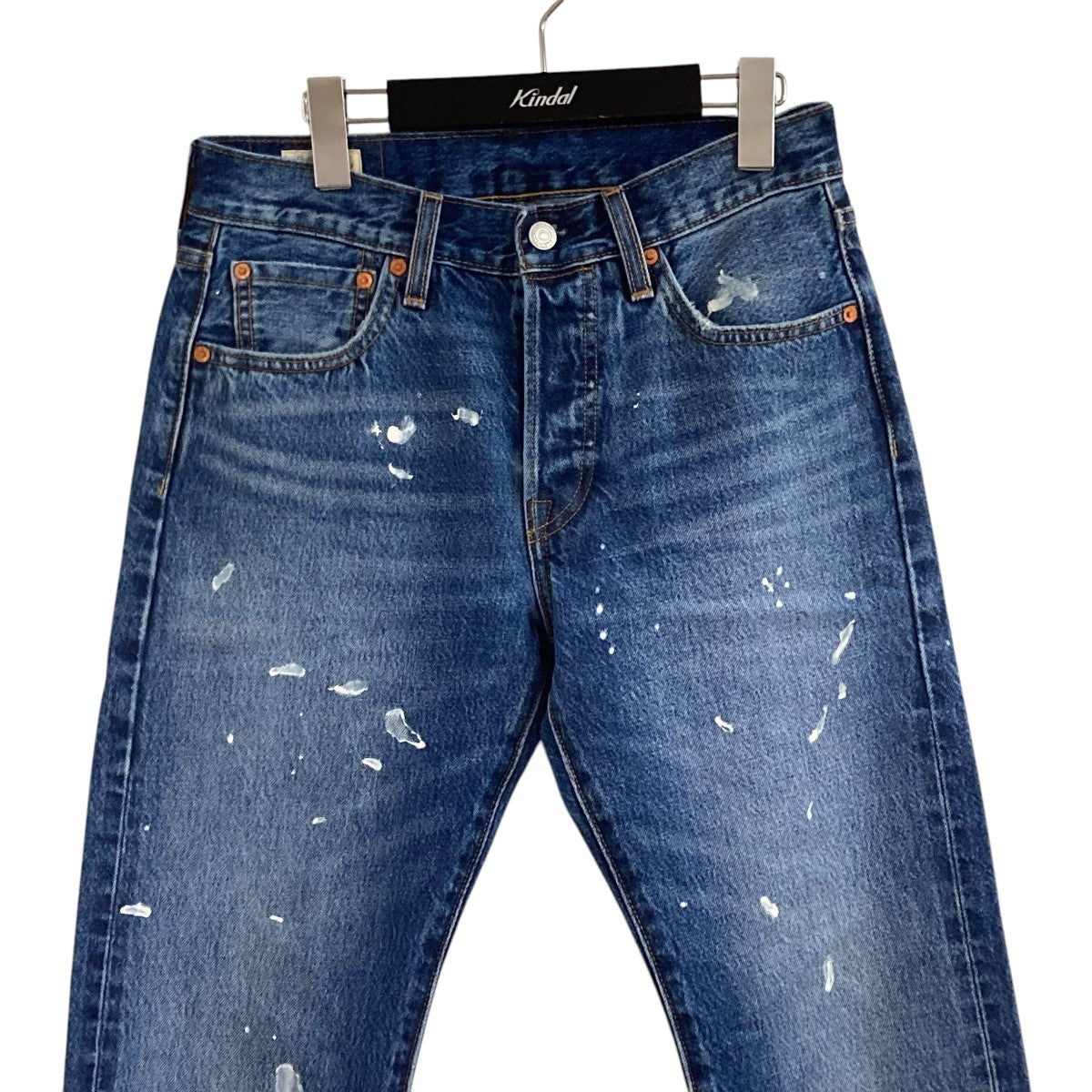 501  Selvedge Paint Splattersペンキ加工デニムパンツ
