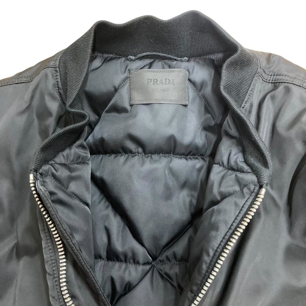 PRADA(プラダ) ジップジャケット SGX093 ブラック サイズ M｜【公式